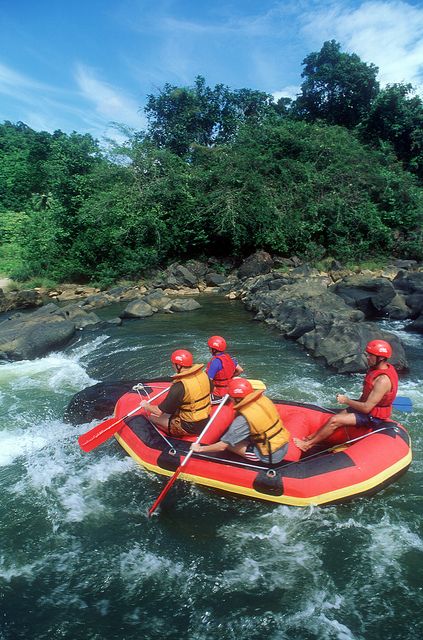 Kitulgala white-water rafting adventure along Kelani River
