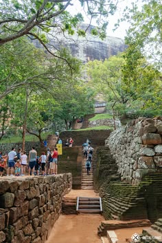 Sigiriya Rock Fortress early morning palace climb