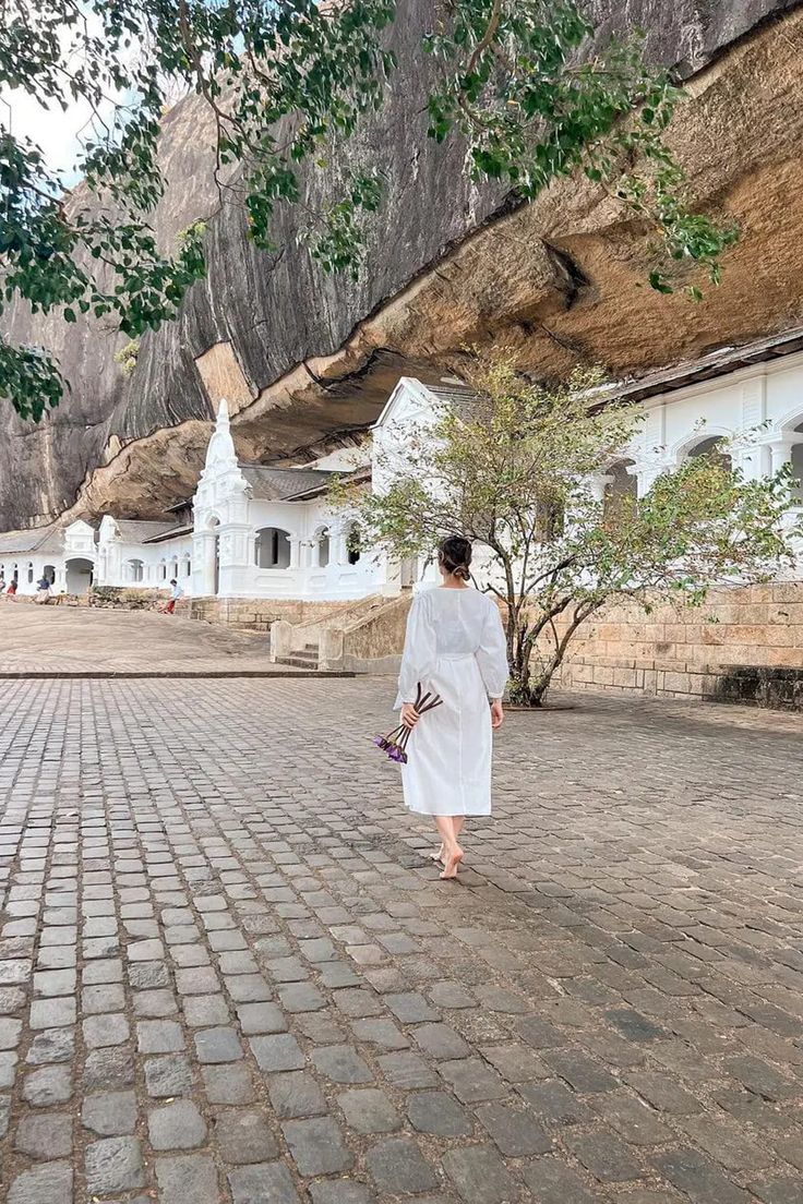 Dambulla Golden Cave complex historic walking tour