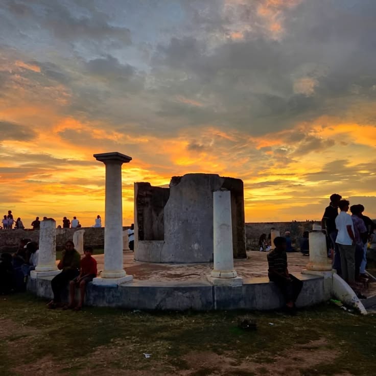 Galle Fort historic romantic evening sunset stroll