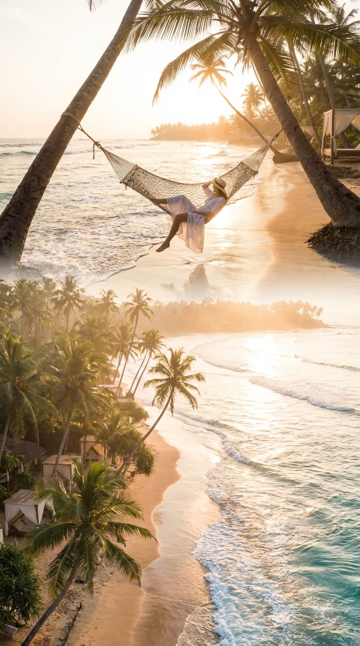 Mirissa beach leisure & Indian Ocean sunset views